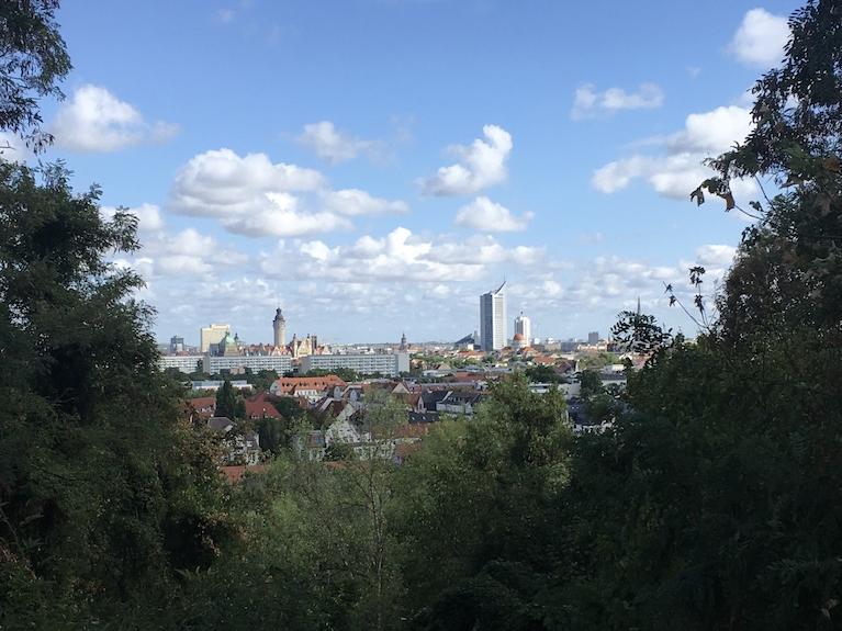 zur Vergrößerungsansicht des Bildes: Blick auf die Innenstadt von Leipzig, Foto: Maeva Baudoin