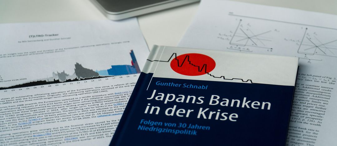 Buchcover Japans Banken in der Krise