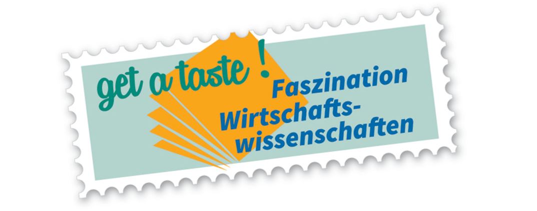 zur Vergrößerungsansicht des Bildes: Logo Faszination Wirtschaftswissenschaften