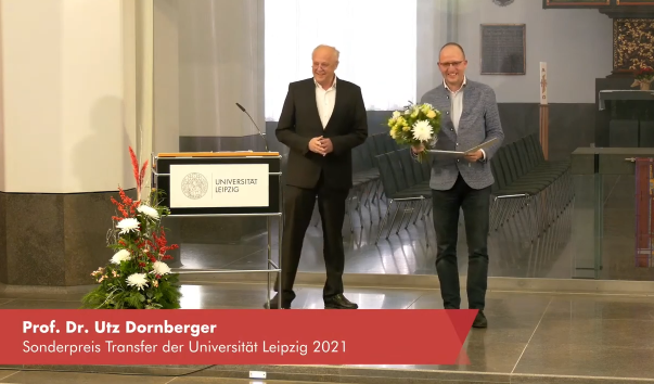 Presentation of this year's Leipzig University Awards, Picture: Leipzig University