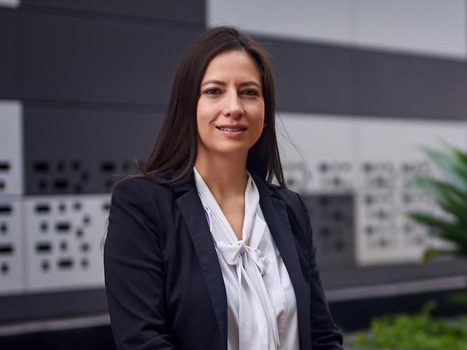 Diana Cárdenas heads the Oncology Division of Bayer AG in Bogotá. Picture: Opus Studio