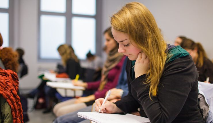 Studenten in einer Vorlesung