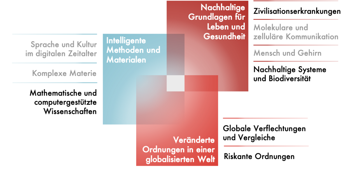 enlarge the image: Grafische Darstellung Forschungsprofil WiFa