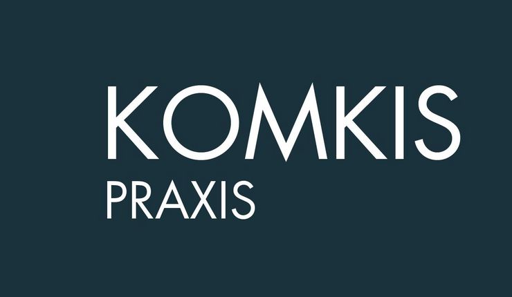 Textausschnitt Logo KOMKIS Praxis