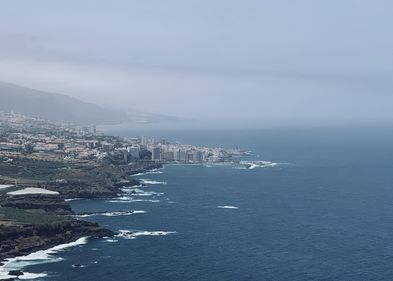Die Stadt Puerto de La Cruz auf Teneriffa.