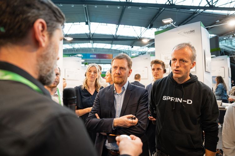 Saxony’s Innovation Summit. Picture: Tommy Halfter