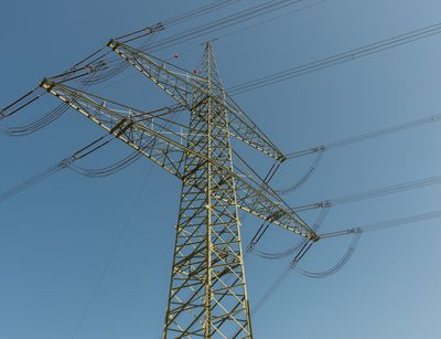 High voltage line.