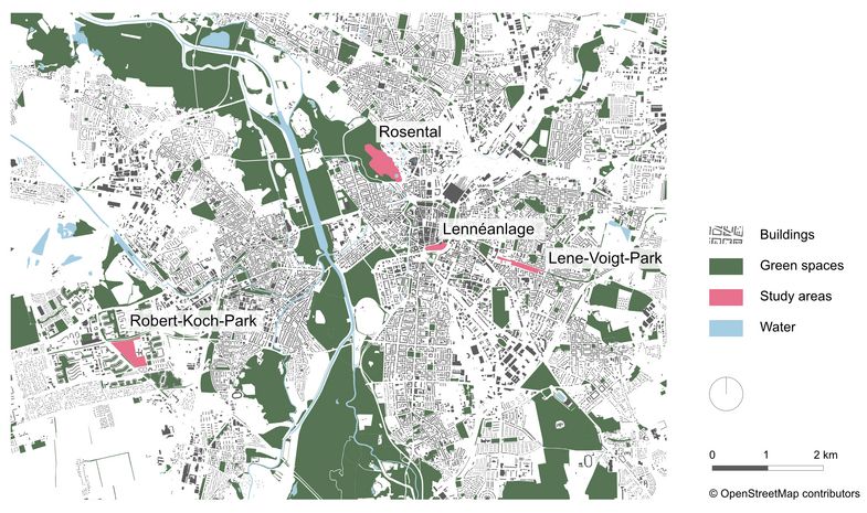 Grünräume in Leipzig (Quelle: M.Hübscher)
