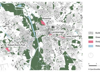 Grünräume in Leipzig (Quelle: M.Hübscher)