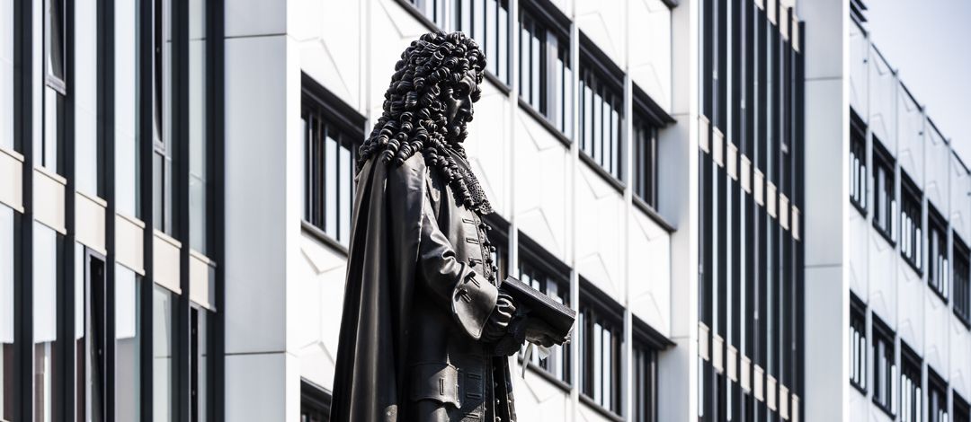 Foto: Leibniz-Denkmal