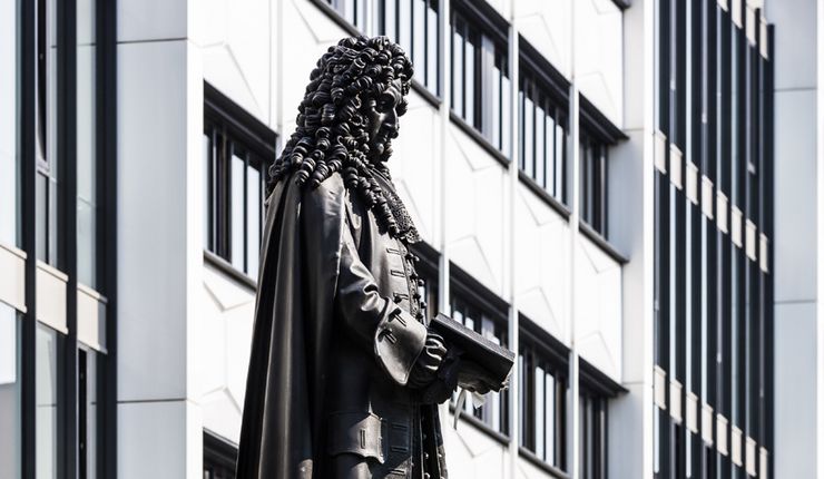 Foto: Leibniz-Denkmal