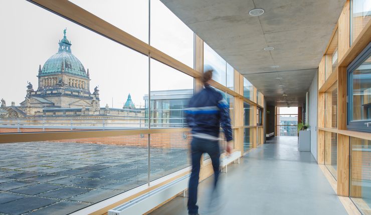 A building of Leipzig University, Photo: Leipzig University