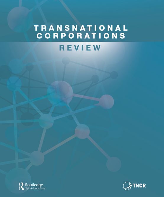 Transnational Corporations Review, Taylor & Francis.