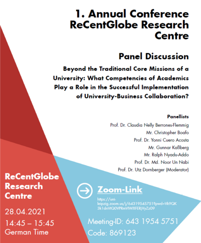 Program of the Panel Discussion